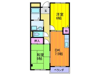 間取図 翔開マンション