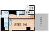 CHEVAL西明石 1Rの間取り