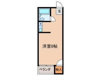 間取図 中井第三ビル