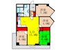 日商岩井池田住吉ﾏﾝｼｮﾝ（204） 4LDKの間取り