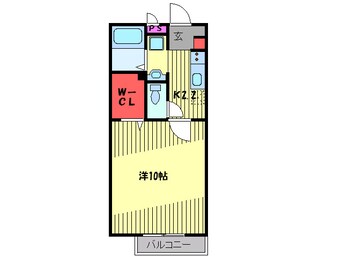 間取図 イ－ストフラワ－壱番館