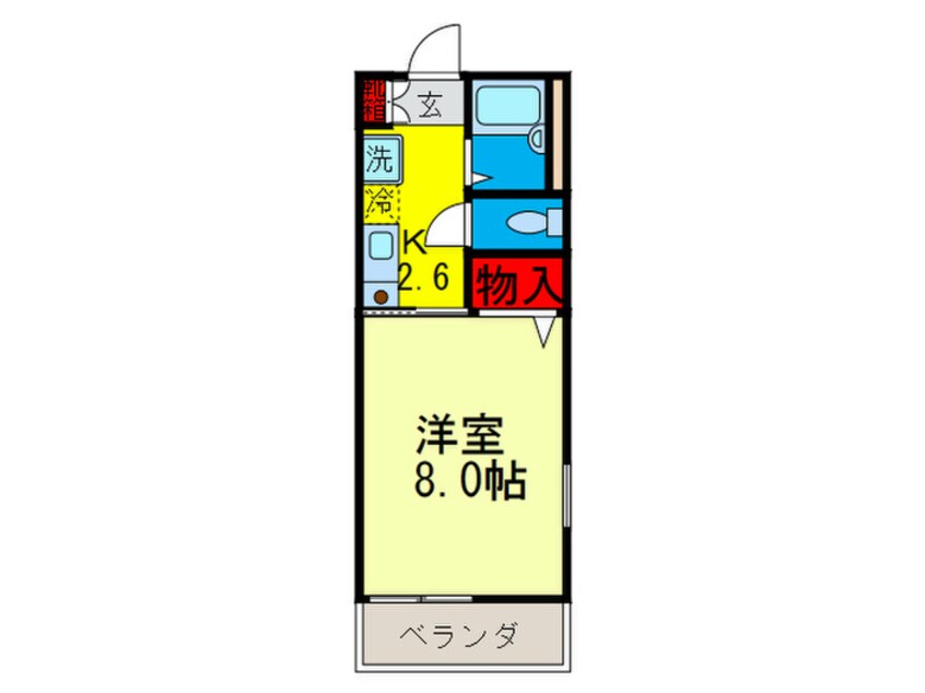 間取図 ヒロ参番館