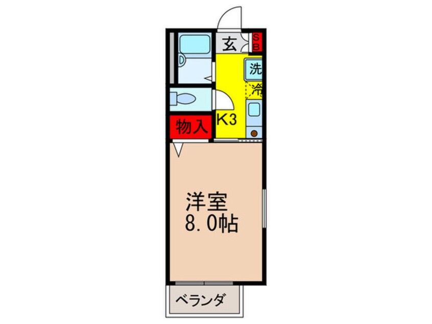 間取図 ヒロ参番館