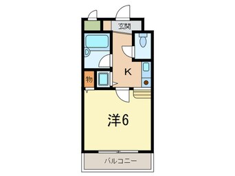 間取図 サウザ－岡本