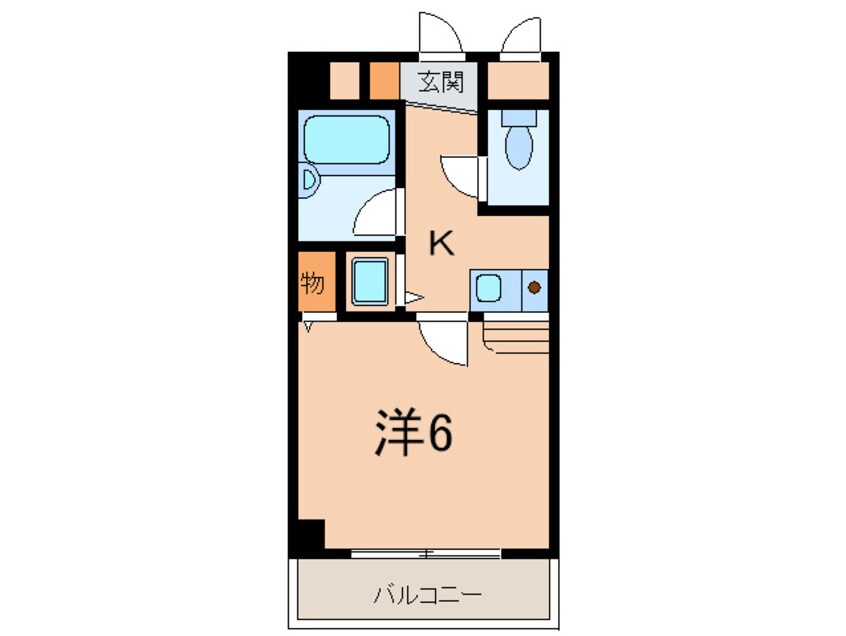間取図 サウザ－岡本