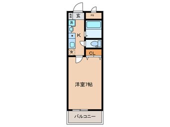 間取図 アルビ－コ－ト