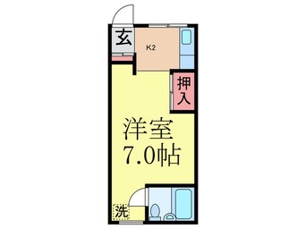 間取図 久保ﾊｲﾂ