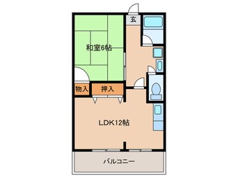 間取図 セオハイツ