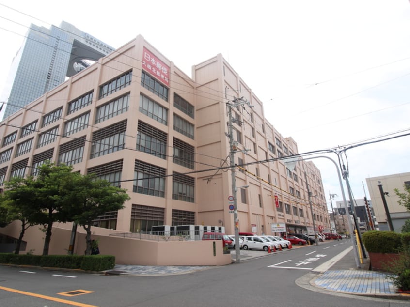 大阪中津六郵便局(郵便局)まで900m ルアナ北梅田