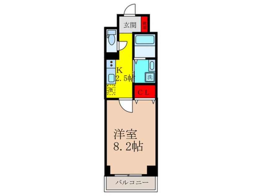 間取図 パークヒル新石切