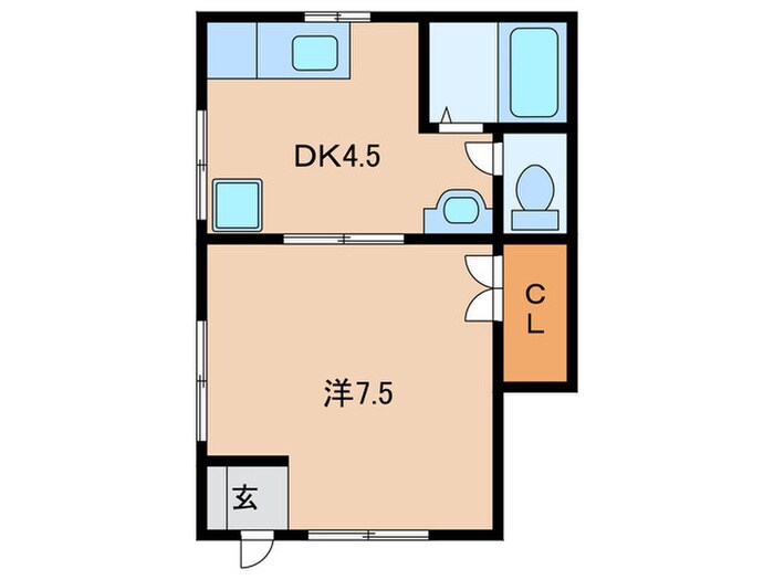 間取り図 ミントハイツⅡ