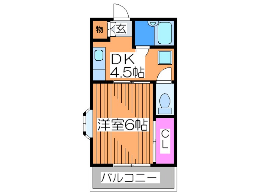 間取図 美里マンション