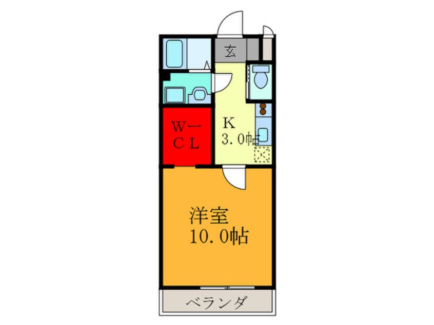 間取図 メゾンシャロ－ムＡ棟