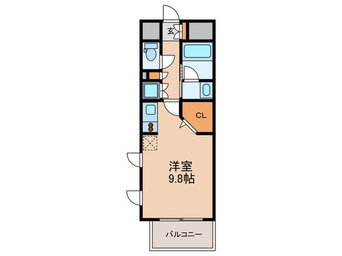 間取図 レジディア靱公園