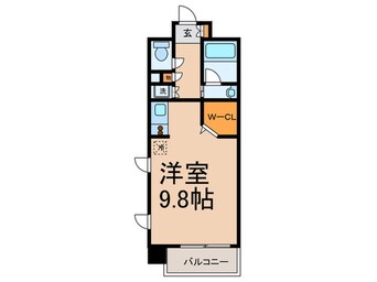 間取図 レジディア靱公園