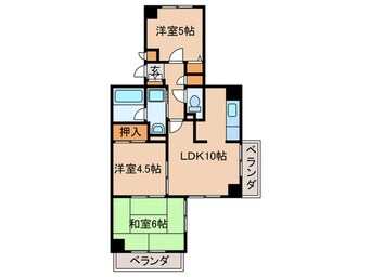 間取図 ソレイユ武庫川