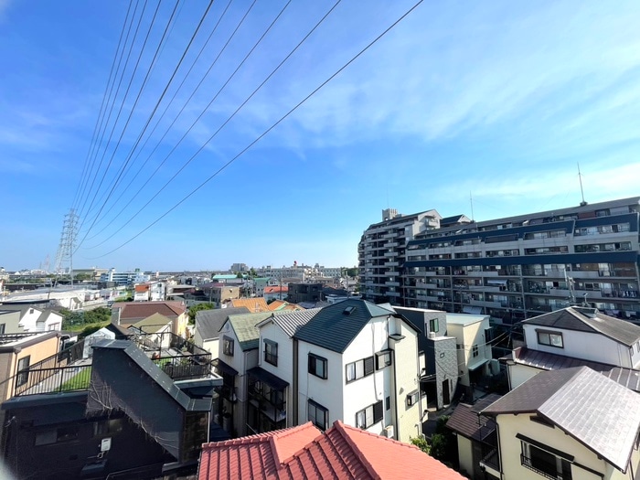 室内からの展望 ソレイユ武庫川