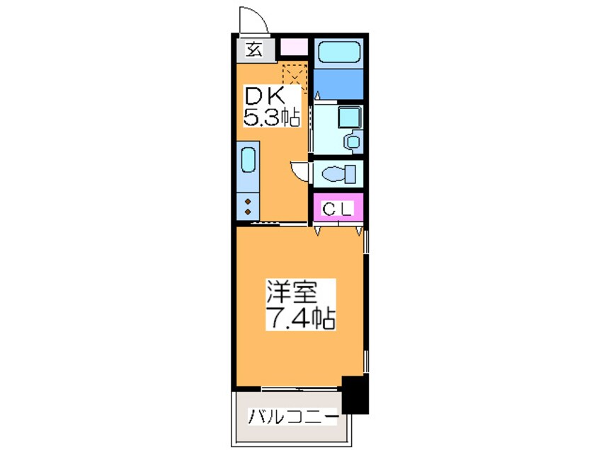 間取図 ロッソ北花田