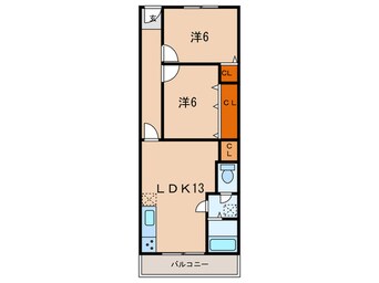 間取図 三陽マンションＮＯ５