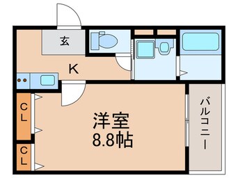 間取図 フジパレス庄内ノース