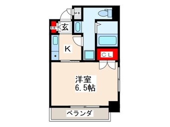 間取図 エスリ－ド心斎橋西（905）