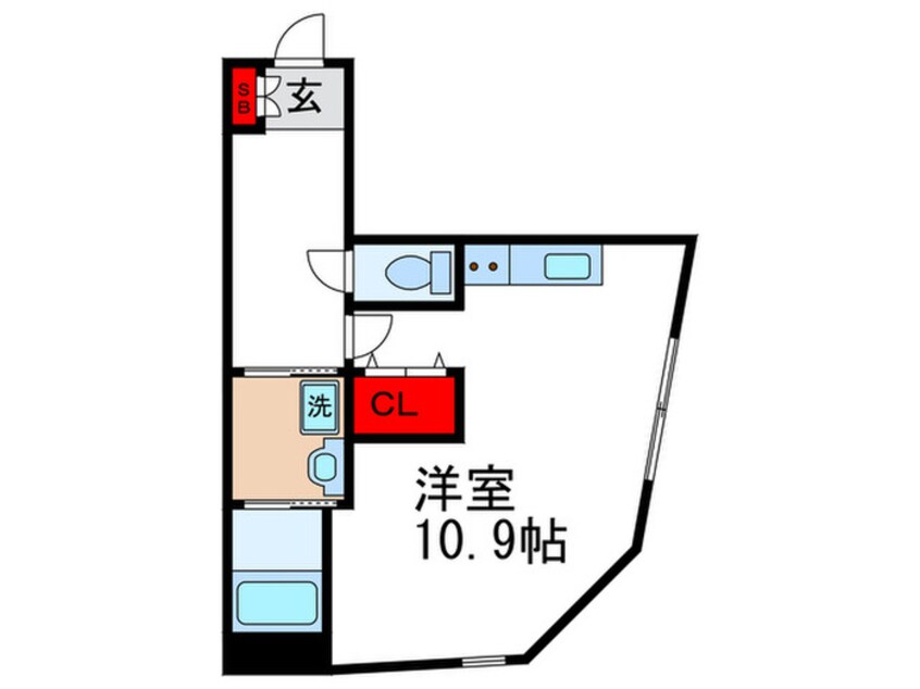 間取図 ブルーム関大前