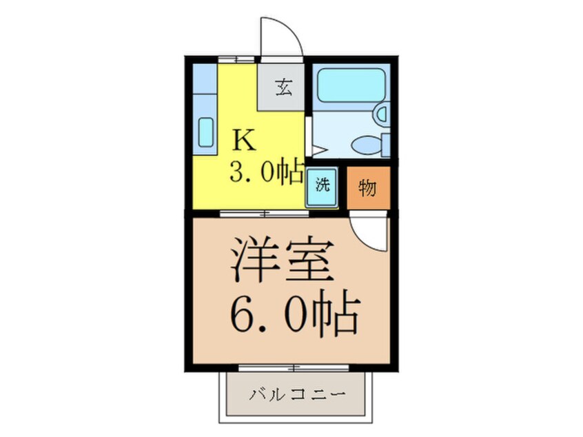 間取図 ビブレⅠ