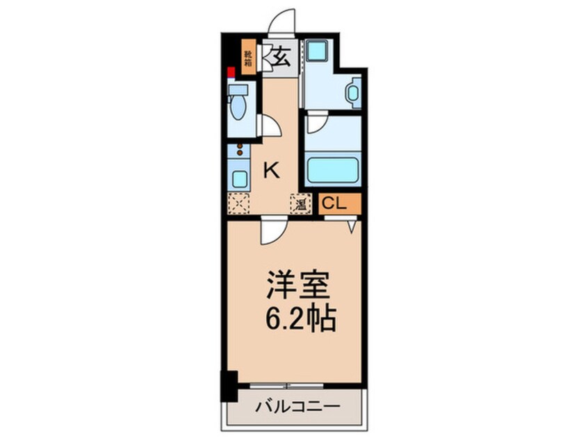 間取図 グレイスレジデンス大阪WEST