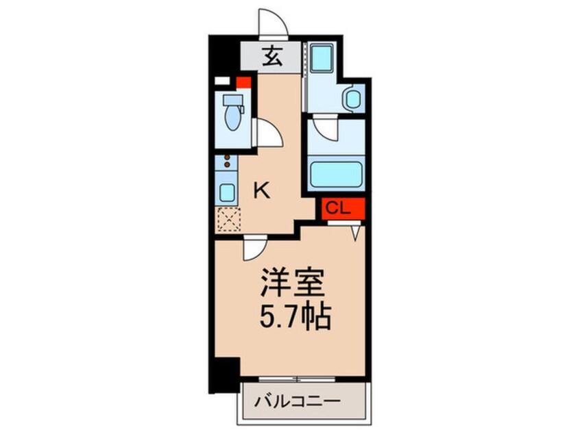 間取図 グレイスレジデンス大阪WEST