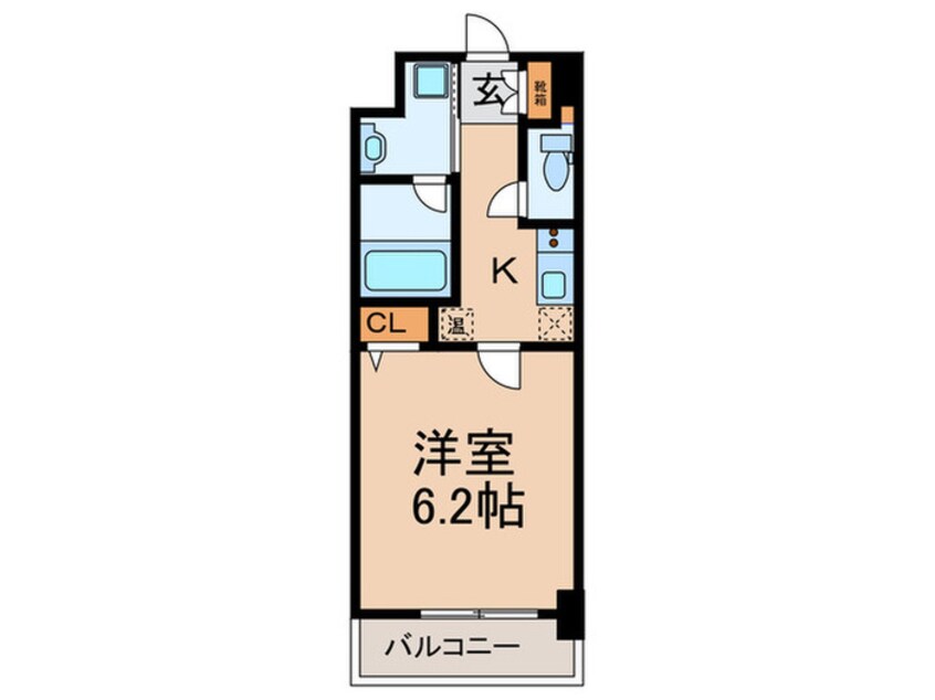 間取図 グレイスレジデンス大阪WEST