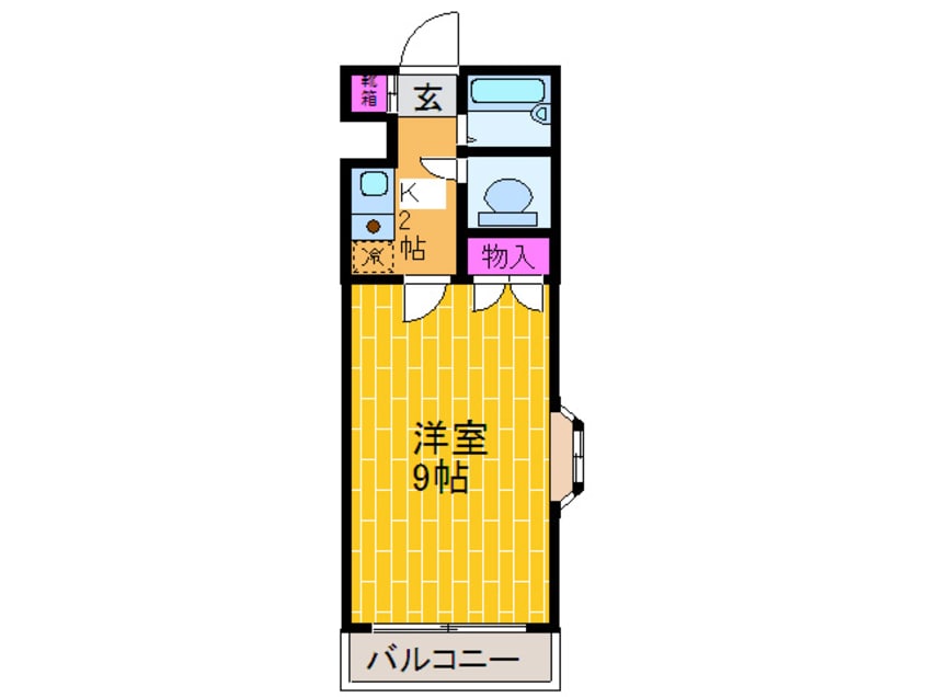 間取図 メゾンドール秋桜