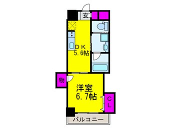 間取図 ハイツ　シリウス