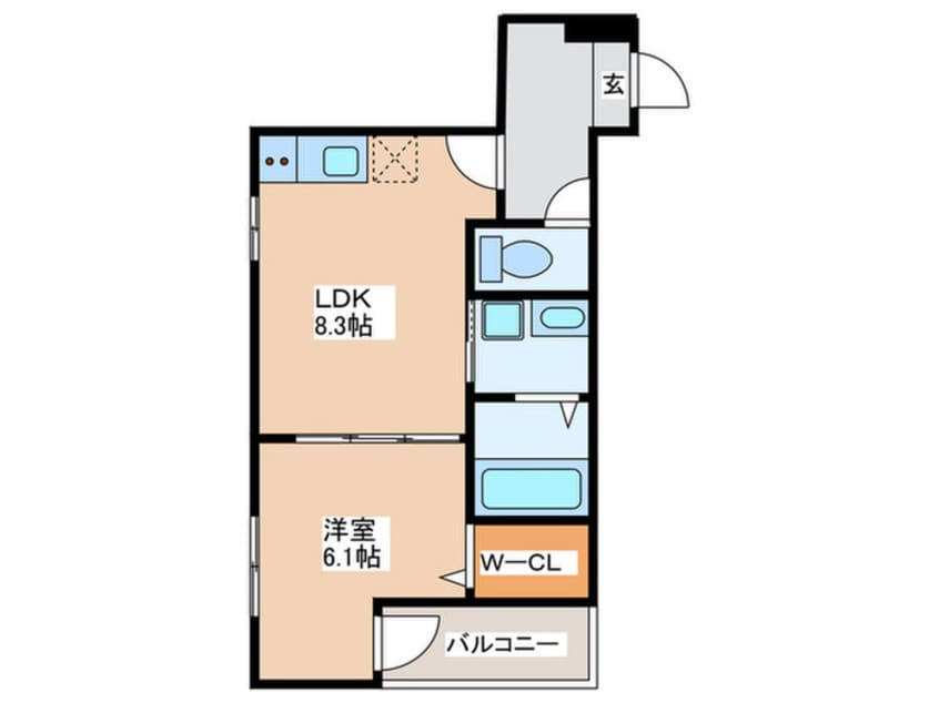 間取図 ポートフルール