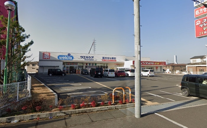 ウェルシア(ドラッグストア)まで907m ポートフルール