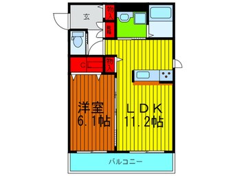 間取図 シャーメゾン香里北