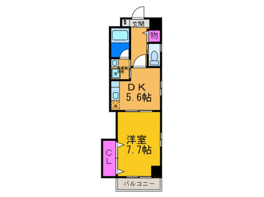 間取図 レジデンス・ミゾベ