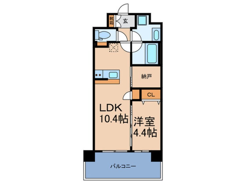 間取図 ATKレジデンスなんば