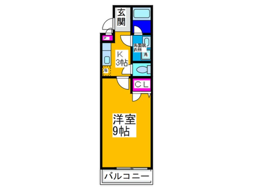 間取図 カ－サ ディ パエ－ゼ