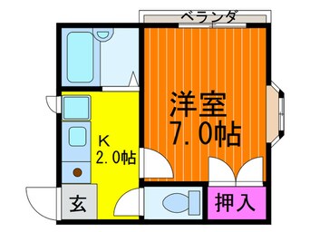 間取図 パストラルハイム