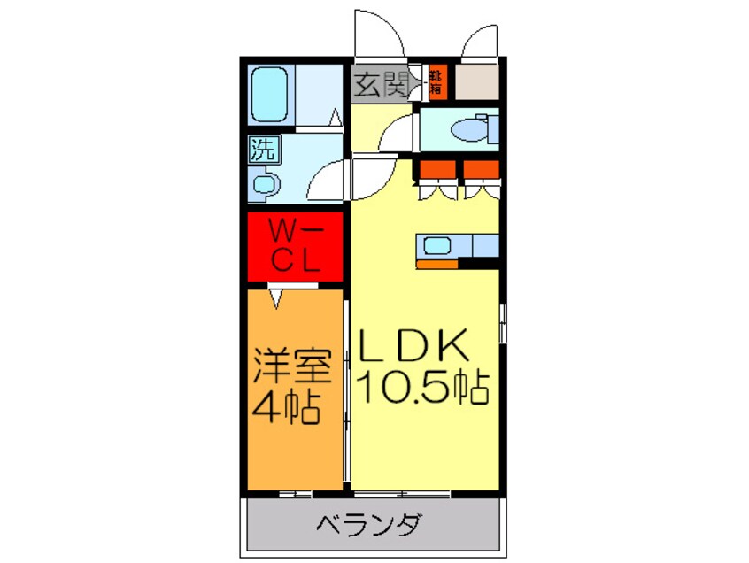 間取図 アルシオーネ花園