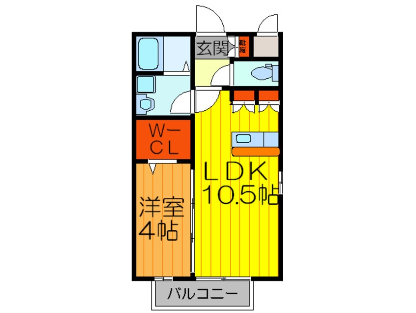 間取図 アルシオーネ花園