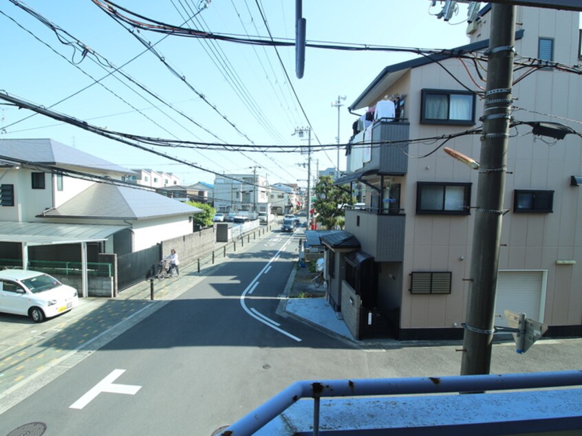 室内からの展望 ハッピ－ヒルズ梶町