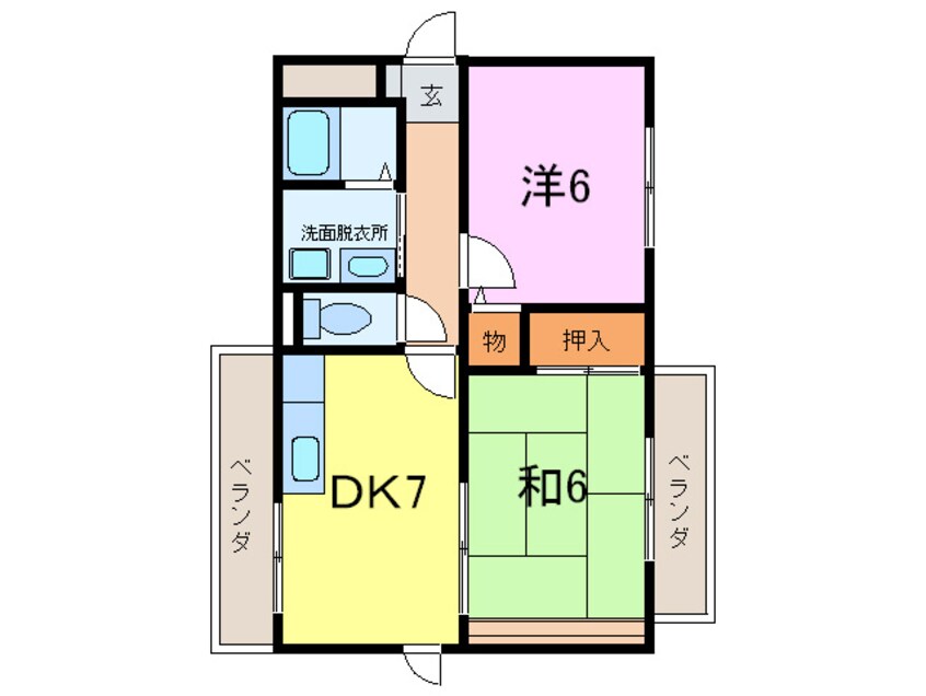 間取図 ヒマラヤ荘　ＰａｒｔⅠ