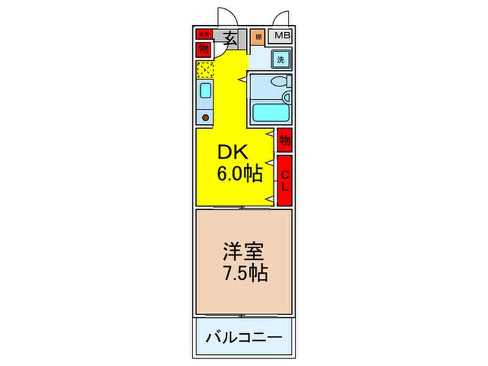 間取り図 ホ－ムポ－ト朝日