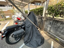 バイク置き場