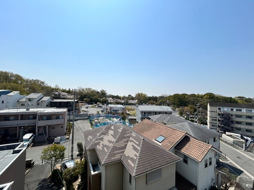 室内からの展望 ホ－ムポ－ト朝日