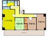 アーバンコート上本町 3LDKの間取り