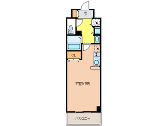 間取図 ｶｽﾀﾘｱ三宮