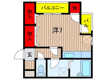 間取図 ヴィゴ－ラス武庫之荘