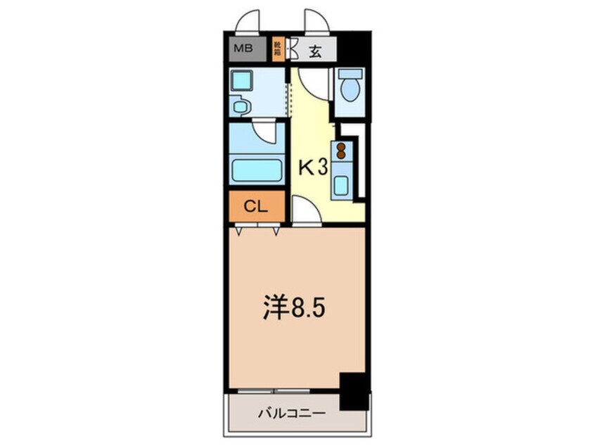 間取図 リラシオ西明石駅前